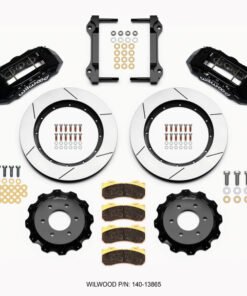 Wilwood TX6R Front Kit 15.50in Black 2010-Up Ford F150 (6 lug)
