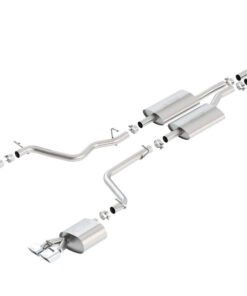 Borla 11-14 Dodge Challenger 3.6L AT/MT RWD 2Dr Single Split Rear Exit Rectangle Tip Catback Exhaust