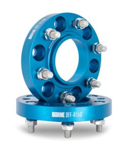 Mishimoto Borne Off-Road Wheel Spacers - 6x139.7 - 78.1 - 50mm - M14x1.5 - Blue