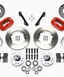 Wilwood Forged Dynalite Front Kit 11.00in Red 70-78 Camaro