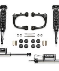 Fabtech 06-09 Toyota FJ 4WD 3in UCA System w/DL 2.5 Coilovers & Rear DL Resi Shocks