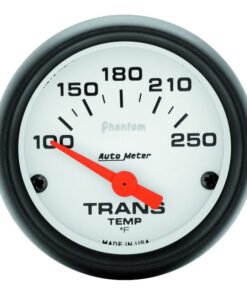 Autometer Phantom 52mm Short Sweep Electronic 100-250 Deg F Transmission Temperature Gauge
