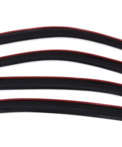 AVS 04-07 Chevy Malibu Ventvisor In-Channel Front & Rear Window Deflectors 4pc - Smoke