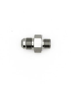 DeatschWerks 6AN Male Flare To M12 X 1.5 Male Metric Adapter  (Incl. Crush Washer)