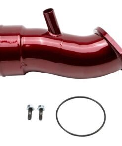 Wehrli 2020+ Chevrolet 6.6L L5P Duramax 3.5in Intake Horn w/PCV Port - WCFab Red