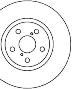 StopTech Sport Slotted 91-95 Toyota MR2 Cryo Front Right Rotor