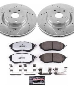 Power Stop 06-07 Subaru B9 Tribeca Front Z26 Street Warrior Brake Kit