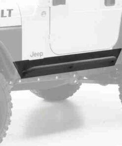 Smittybilt XRC Rock Sliders for 97-06 Jeep Wrangler TJ - With Step - 76871
