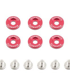 Mishimoto Small Fender Washer Kit (6pcs) - Red