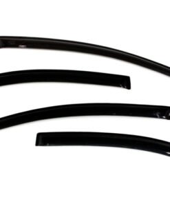 AVS 06-11 Honda Civic Ventvisor Outside Mount Window Deflectors 4pc - Smoke