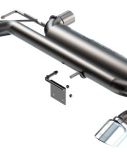 Borla 21-22 Ford Bronco 2.3L 4WD ATAK Axle Back Exhaust w/ Bright Chrome Tips