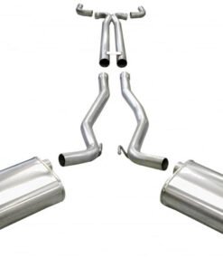 Corsa 10-13 Chevrolet Camaro Convertible SS 6.2L V8 Manual Polished Sport Cat-Back + XO Exhaust