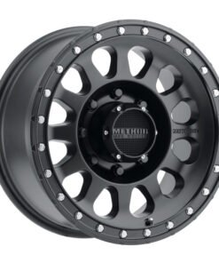 Method MR315 17x8.5 0mm Offset 8x6.5 130.81mm CB Matte Black Wheel