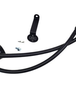 J&L 20-21 Chevy Silverado/GMC Sierra 2500/3500 6.6L Drivers Side Oil Separator 3.0 - Black Anodized