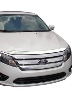 AVS 10-12 Ford Fusion Aeroskin Low Profile Hood Shield - Chrome