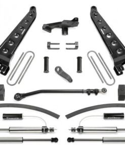 Fabtech 17-20 Ford F250/350 4WD Diesel 8in Radius Arm System w/DL 2.25 Resi Shocks & Rear DL Shocks
