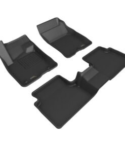 3D Maxpider 21-22 Ford Bronco Sport Kagu 1st 2nd Row - Floor Mat Set (Black)