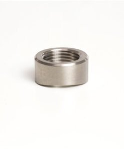 Ticon Industries Titanium O2 Sensor Bung 2.75in to 5in Tubing (M18x1.5) - Coped End