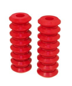 Prothane Universal Coil Spring Inserts - 10.5in High - Red