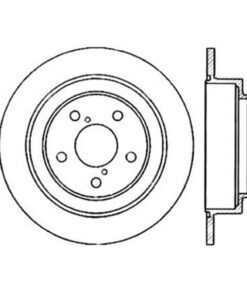 StopTech Power Slot 02-05 WRX Rear Right Sportstop Slotted Rotor