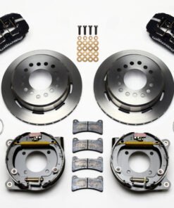 Wilwood Dynapro Low-Profile 11.00in P-Brake Kit Chevy 12 Bolt 2.75in Off w/ C-Clips