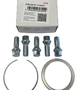 BBS PFS KIT - Audi / VW - Includes 82mm OD - 57mm ID Ring / 82mm Clip / Lug Bolts