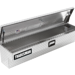 Tradesman Aluminum Side Bin Truck Tool Box (48in.) - Brite
