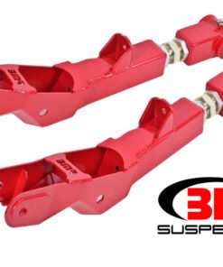BMR 10-15 5th Gen Camaro Lower Control Arms Rear On-Car Adj. (Polyurethane) - Red