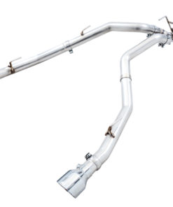 AWE Tuning 09-18 RAM 1500 5.7L (w/Cutouts) 0FG Dual Rear Exit Cat-Back Exhaust - Chrome Silver Tips