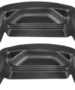 Husky Liners 07-13 Chevy/GMC Silverado/Sierra Black Rear Wheel Well Guards
