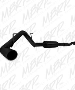 MBRP 11-14 Ford F150 3in Cat Back Single Side Exit Black Coated Exhaust System