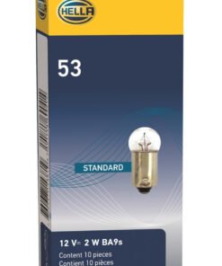 Hella Bulb 53 12V 2W 1CP BA9s G3.5