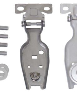 Kentrol 07-18 Jeep Wrangler JK Liftgate Hinge Pair Bare Grey