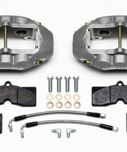 Wilwood D8-4 Rear Caliper Kit Clear Corvette C2 / C3 65-82