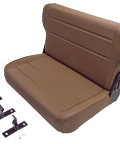 Rugged Ridge Fold & Tumble Rear Seat Spice 76-95 Jeep CJ / Jeep Wrangler