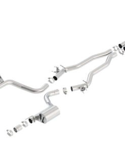 Borla 15-16 Dodge Challenger Hellcat 6.2L V8 ATAK w/ Valve Simulator CB Exhaust Factory Valance