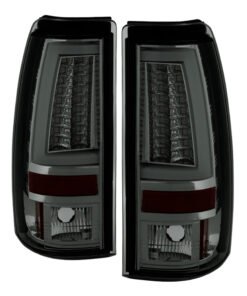 Spyder Chevy Silverado 1500/2500 03-06 Version 2 LED Tail Lights - Smoke ALT-YD-CS03V2-LED-SM