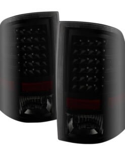 Xtune Dodge Ram 1500 09-14 LED Tail Lights Incandescent Model Only Black Smoke ALT-JH-DR09-LED-BKSM