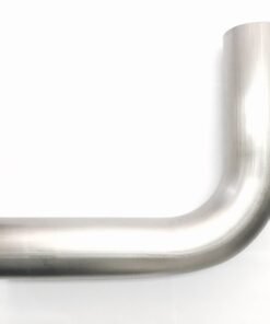 Ticon Industries 2.5in Diameter 90 Degree 1mm WT 3.75in CLR 6.5in Leg/8in Leg Titanium Mandrel