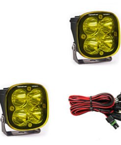 Baja Designs Squadron Sport Spot LED Light Pods - Amber