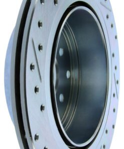 StopTech 89-96 Nissan 300ZX Select Sport Slotted & Drilled Left Rear Brake Rotor
