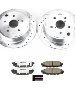 Power Stop 15-19 Subaru WRX Rear Z26 Street Warrior Brake Kit