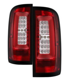 Spyder Chevy Colorado 2015-2017 Light Bar LED Tail Lights - Red Clear ALT-YD-CCO15-LED-RC