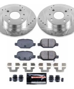 Power Stop 12-18 Fiat 500 Rear Z23 Evolution Sport Brake Kit