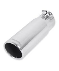 Flowmaster 15363 Polished Clamp-On Exhaust Tip 3.5" Rolled Angle for 3" Tailpipe