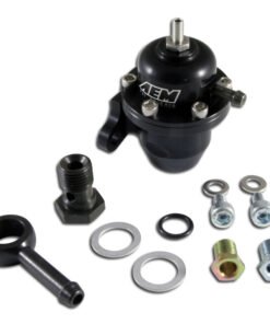 AEM 96-97 Acura CL / 94-97 Accord / 96-00 Civic Ex Black Adjustable Fuel Pressure Regulator