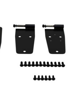 Kentrol 76-93 Jeep CJ/Wrangler YJ Hardtop Door Hinge Set 4 Pieces - Powdercoat Black