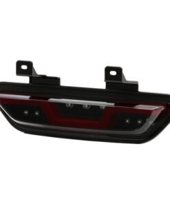 Spyder 15-16 Ford Mustang LED Reverse Lights - Black Smoke w/ Red Bar (ALT-YD-FM15RED-REV-BSM)