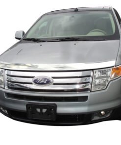 AVS 07-10 Ford Edge Aeroskin Low Profile Hood Shield - Chrome