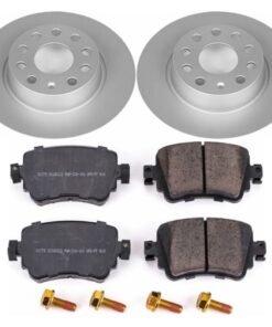 Power Stop 15-18 Volkswagen Golf Rear Z23 Evolution Sport Coated Brake Kit